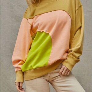 By Together Sunset Colors Crewneck Sweatshirt